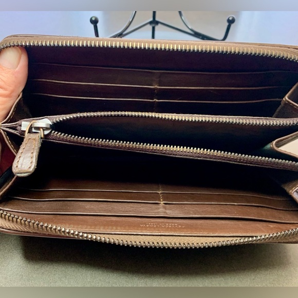 BOTTEGA VENETA Intrecciato Leather Wallet /COA included - Picture 3 of 9